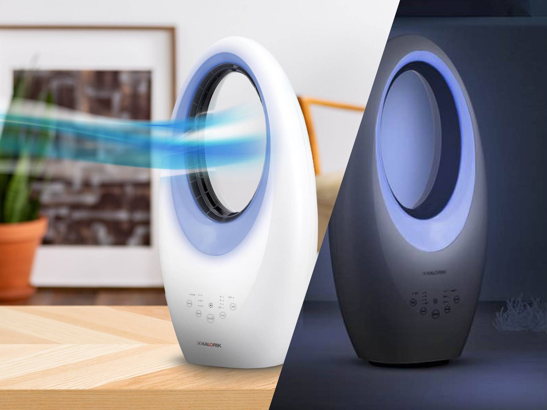 Ventilator mit LED