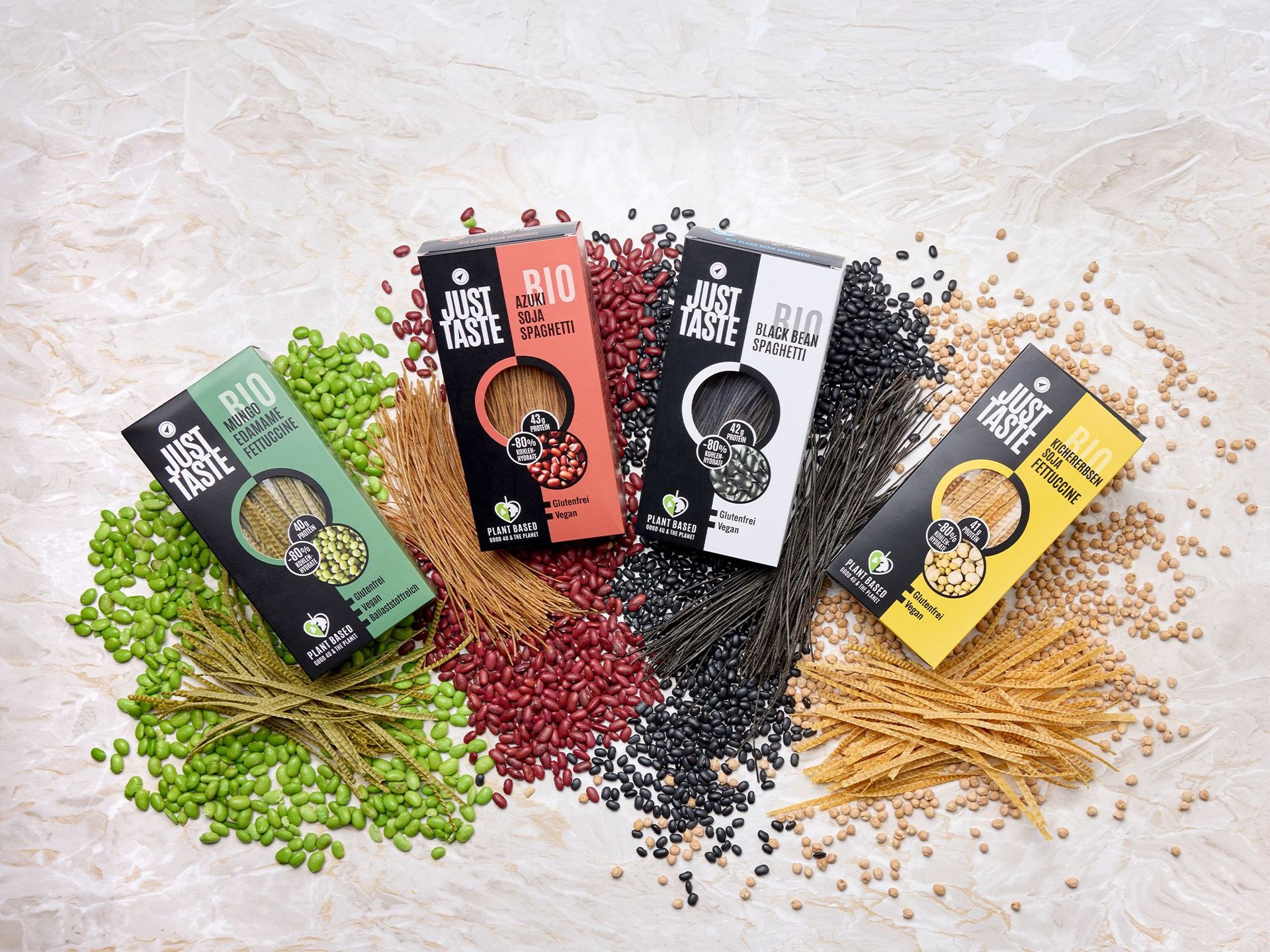 Pasta aus Hülsenfrüchten
