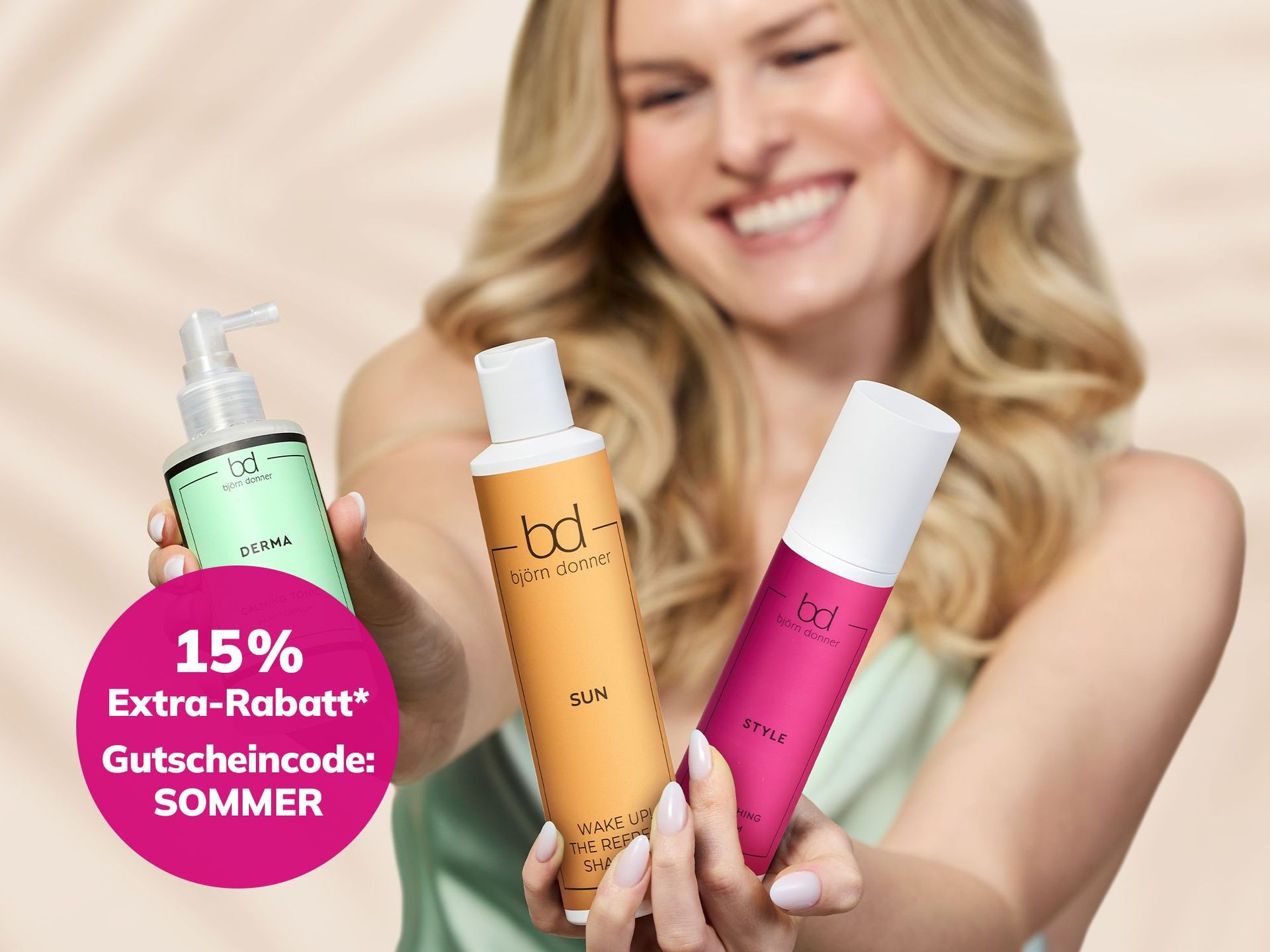 Wundervolle Haare & mehr Volumen
