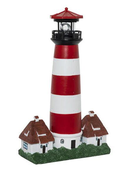 Produktbild von LED Solar Gartendeko Leuchtturm, 43 cm