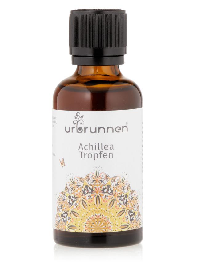 Produktbild von "Achillea Tropfen" aus Schafgarbe & Löwenzahn, 50 ml