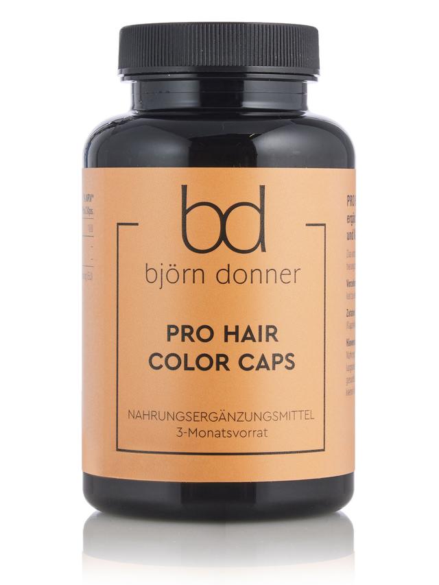 Produktbild von "Pro Hair Color Caps" mit Keratinhydrolysat & Kupfer, Kapseln, 3-Monatsvorrat – Abo