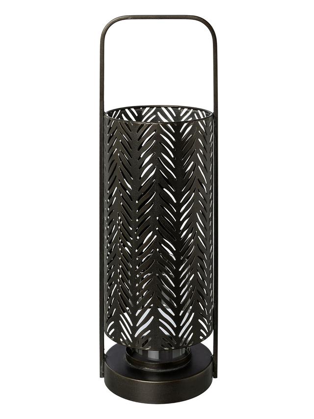 Produktbild von Metall Windlicht FLORALIS mit Griff, 54 cm