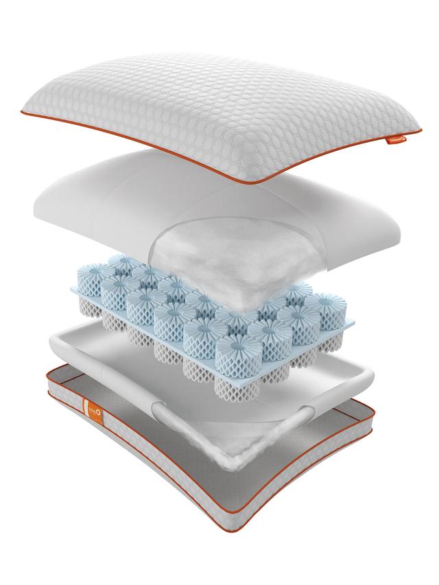 Produktbild von Nackenstützkissen "Octasleep Smart Duo" Memory Foam, 40 x 80 cm