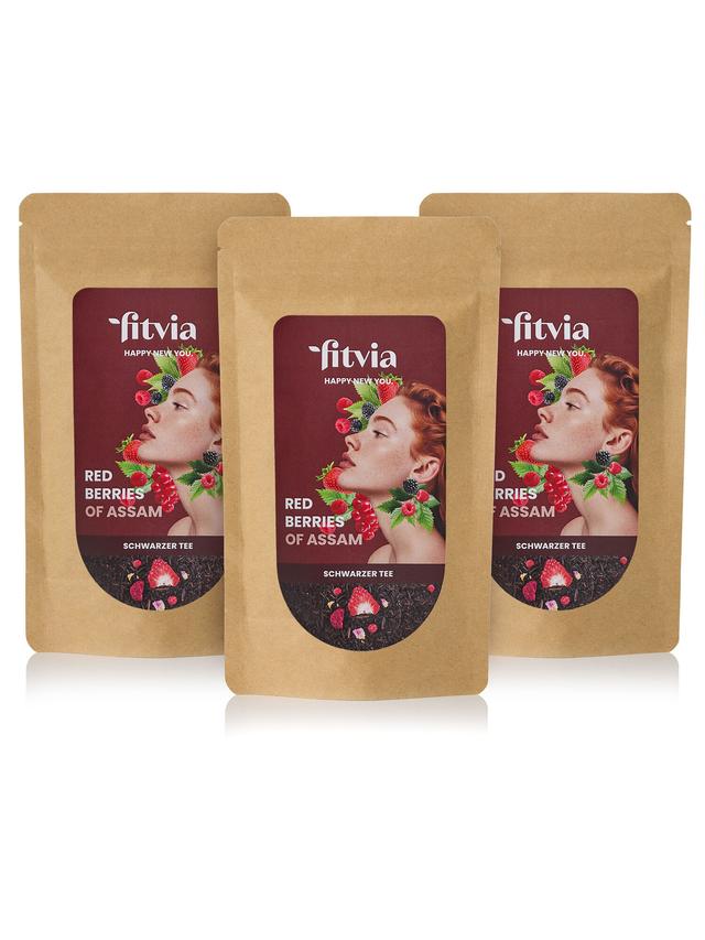 Produktbild von Schwarzer Tee Waldfrucht, 3er-Set