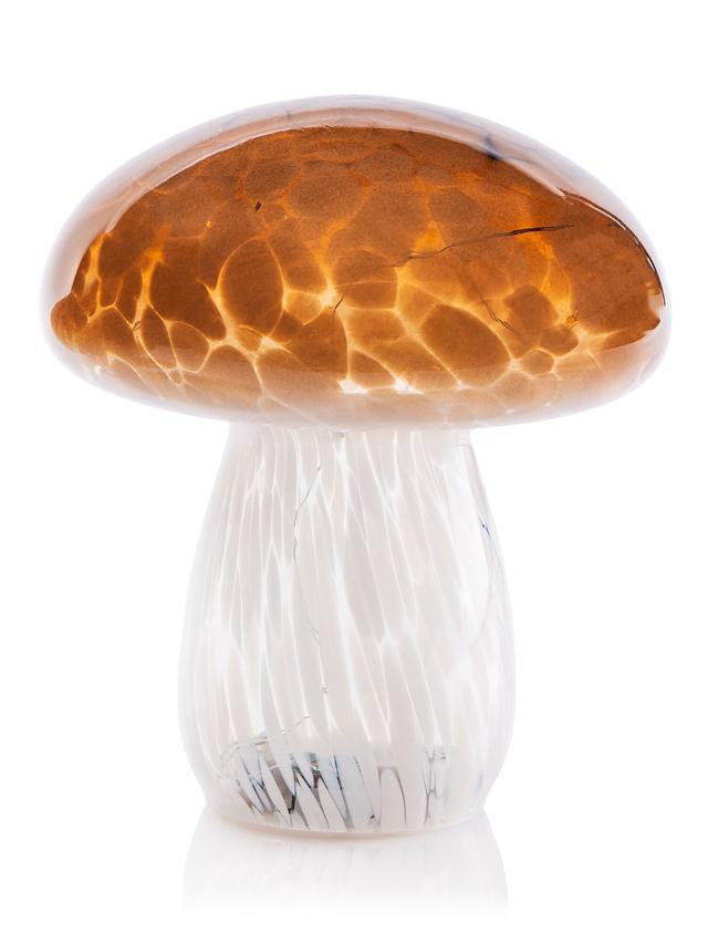 Produktbild von LED Deko als Pilz mit Timer, batteriebetrieben, spitz