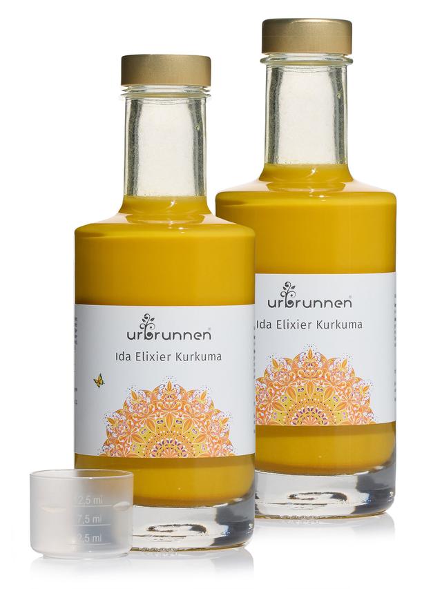 Produktbild von "Ida Elixier Kurkuma" aus Kurkumawurzel, 2er-Set, 400 ml