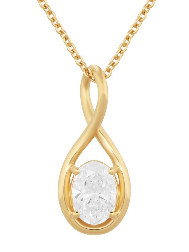 Produktbild von Diamant-Anhänger, LG, ca. 1,0 ct., Brillant, Gold 585, Gelbgold oder Weißgold