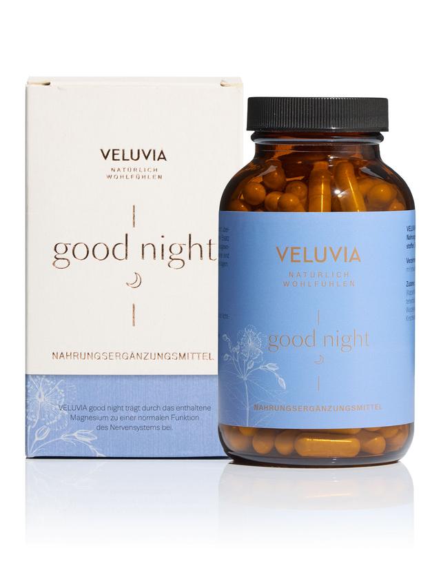 Produktbild von "good night" mit der Aminosäure L-Tryptophan, Kapseln, 3-Monatsvorrat