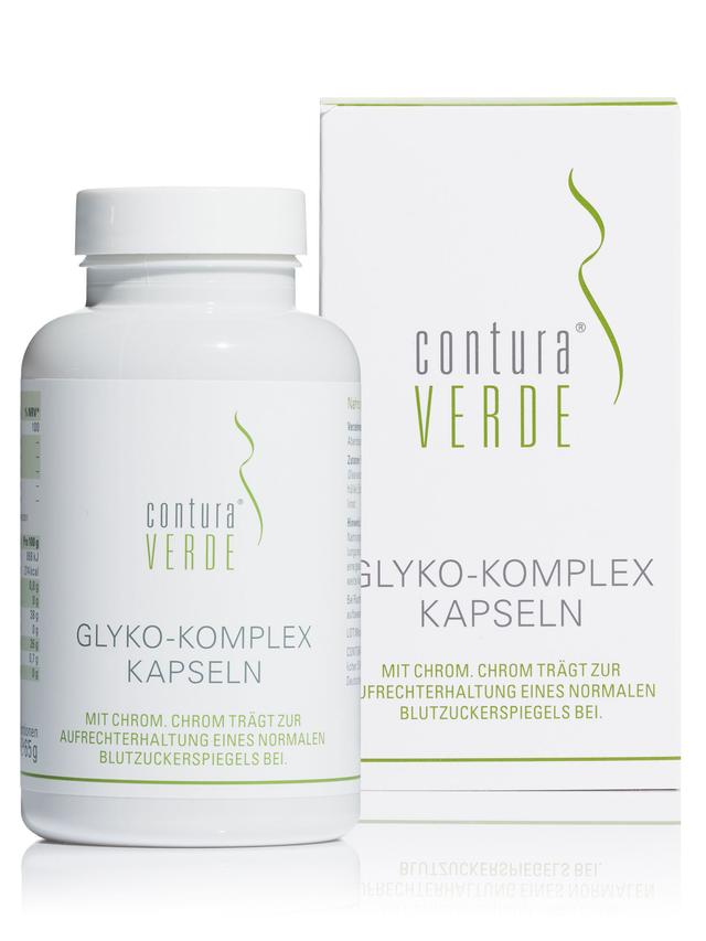Produktbild von "Glyko-Komplex" mit Apfel- und Olivenextrakt Pomolive®, Kapseln, 3-Monatsvorrat