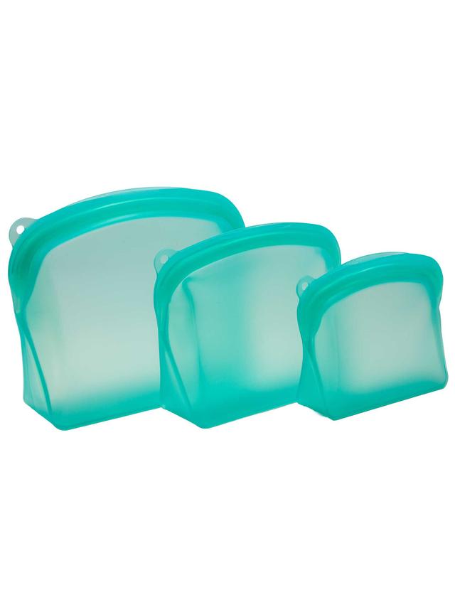 Produktbild von Wiederverwendbare Gefrierbeutel aus Silikon, 3er-Set