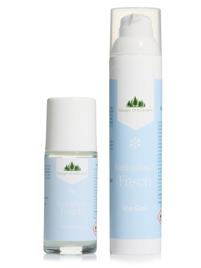 Produktbild von Körperpflege-Set "Fantastisch Frisch Ice" mit Roll-On & Gel, kühlend, 2-teilig