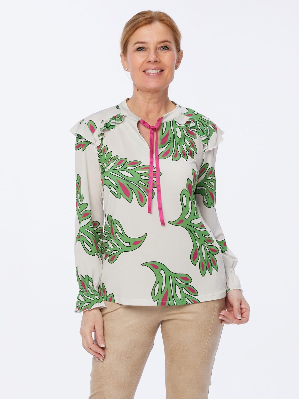 Produktbild Blusenshirt Macro Floralprint