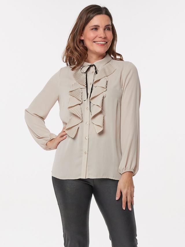 Produktbild von Rüschenbluse Plissée