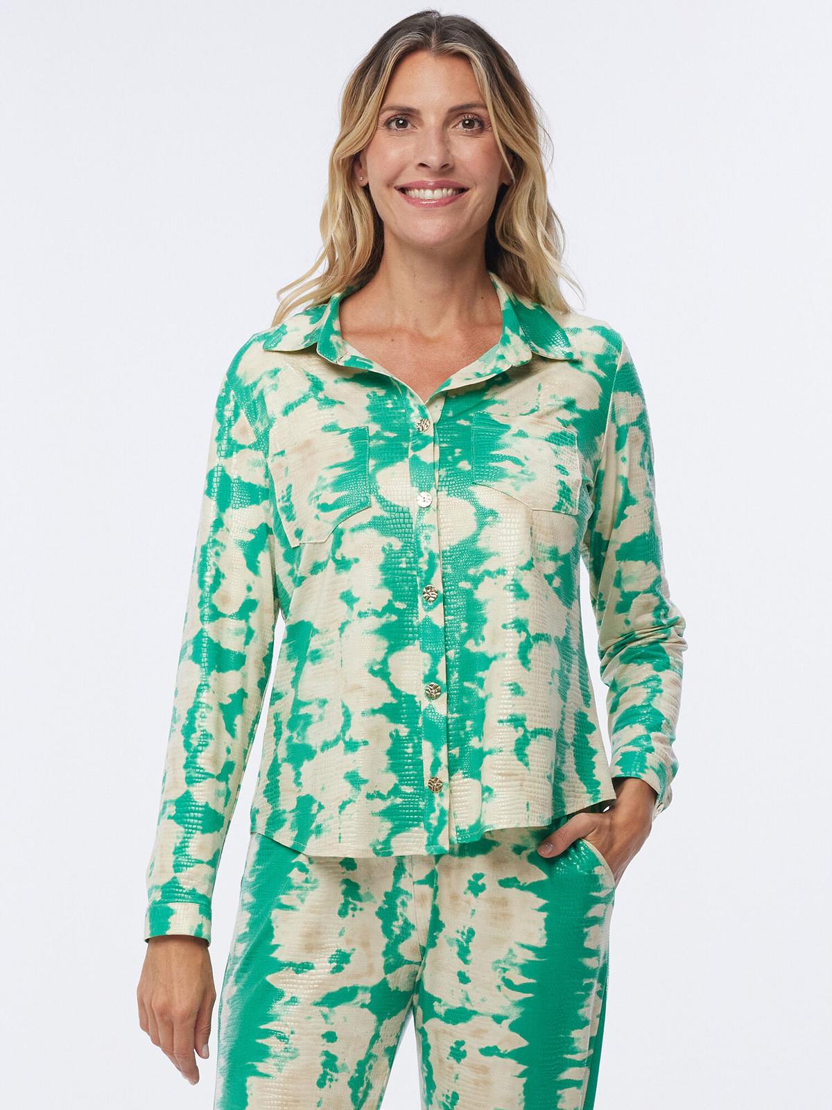Produktbild Jackenhemd Batikoptik