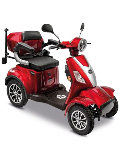 Produktbild E-Quad " Theo 15 Premium" mit Straßenzulassung, ohne Führerschein & Helmpflicht, Lithium Batterie, herausnehmbarer Akku, 90 km Reichweite, bis zu 15 km/h, 1000 W