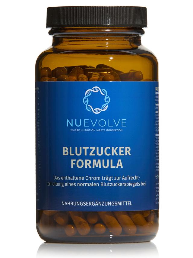 Produktbild von "Blutzucker Formula" mit Chrom & L-Carnitin, Kapseln, 3-Monatsvorrat