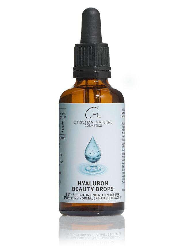 Produktbild von "Hyaluron Beauty Drops" mit Biotin und Niacin, 50-Tagesvorrat