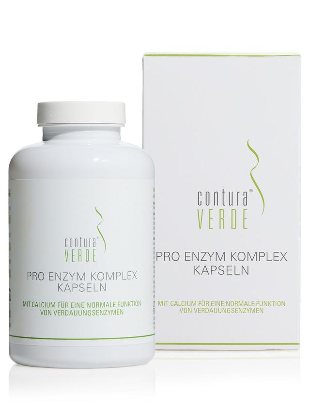 Produktbild von "Pro Enzym Komplex" mit Ananas- und Papaya Extrakt, Kapseln, 3-Monatsvorrat