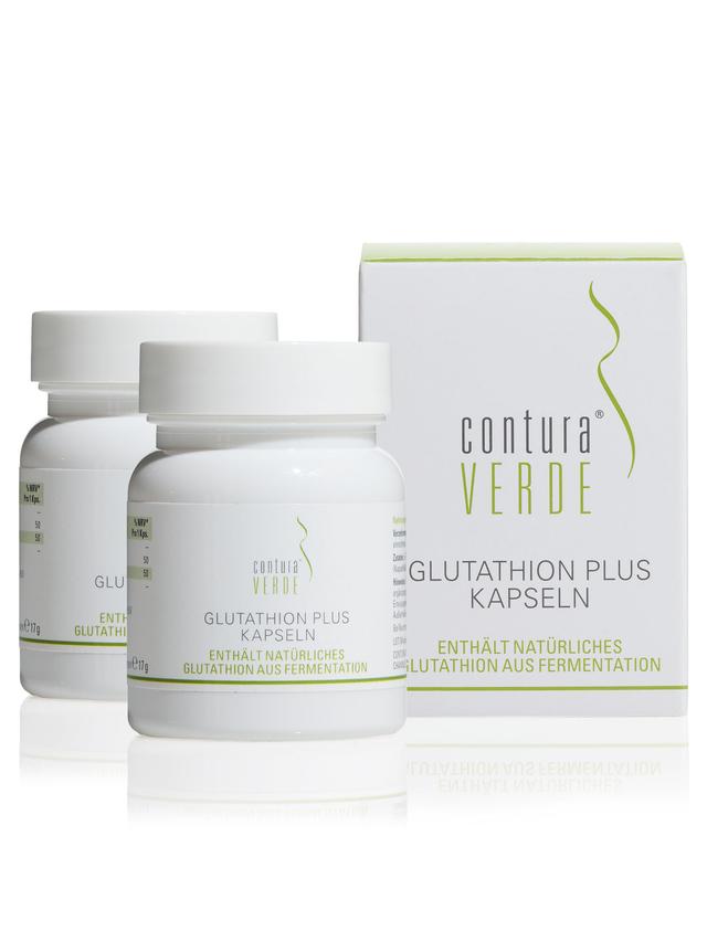 Produktbild von "Glutathion Plus" reines L-Glutathion in reduzierter Form, Kapseln, 2-Monatsvorrat