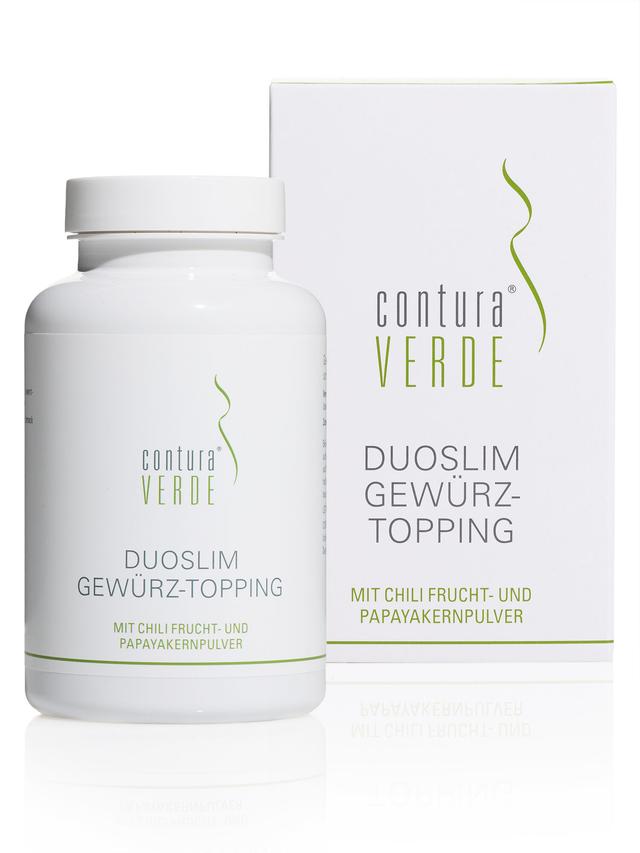 Produktbild von "Duoslim Gewürz-Topping" mit Chili Fruchtpulver & Papayakernpulver, 90 g