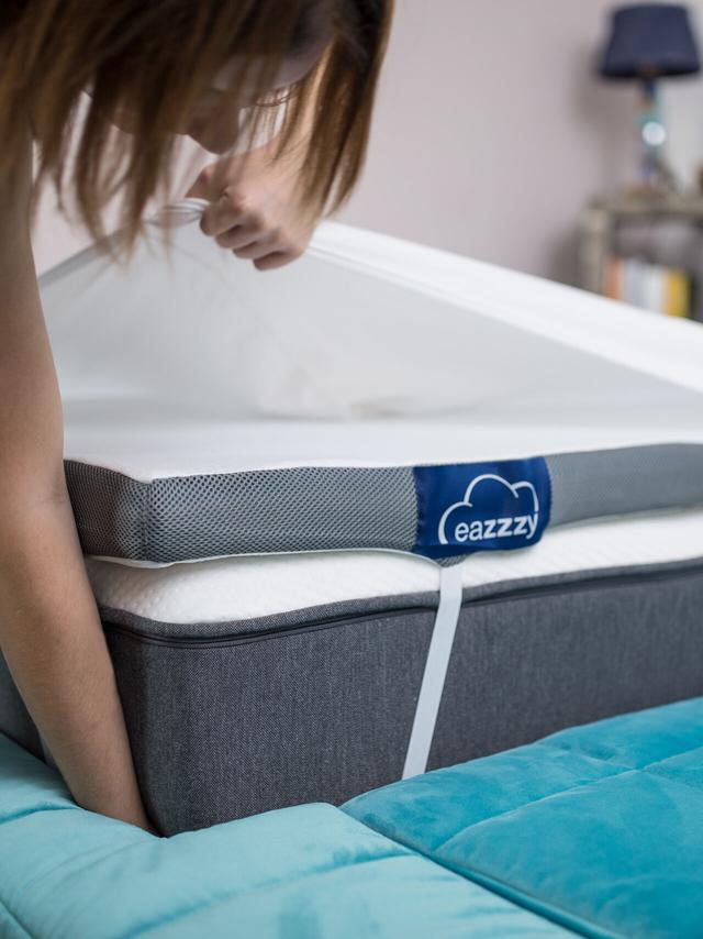 Produktbild von Matratzentopper "EaZzzy Topper Classic" ergonomisch, atmungsaktiv, 90 x 200 cm