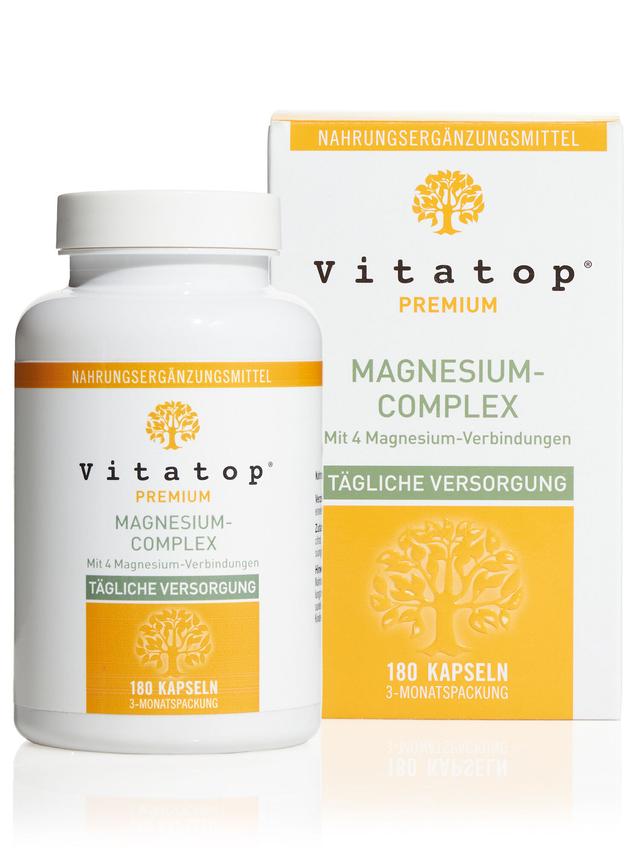 Produktbild von "Magnesium-Complex" mit 4 Magnesiumverbindungen, Kapseln, 3-Monatsvorrat