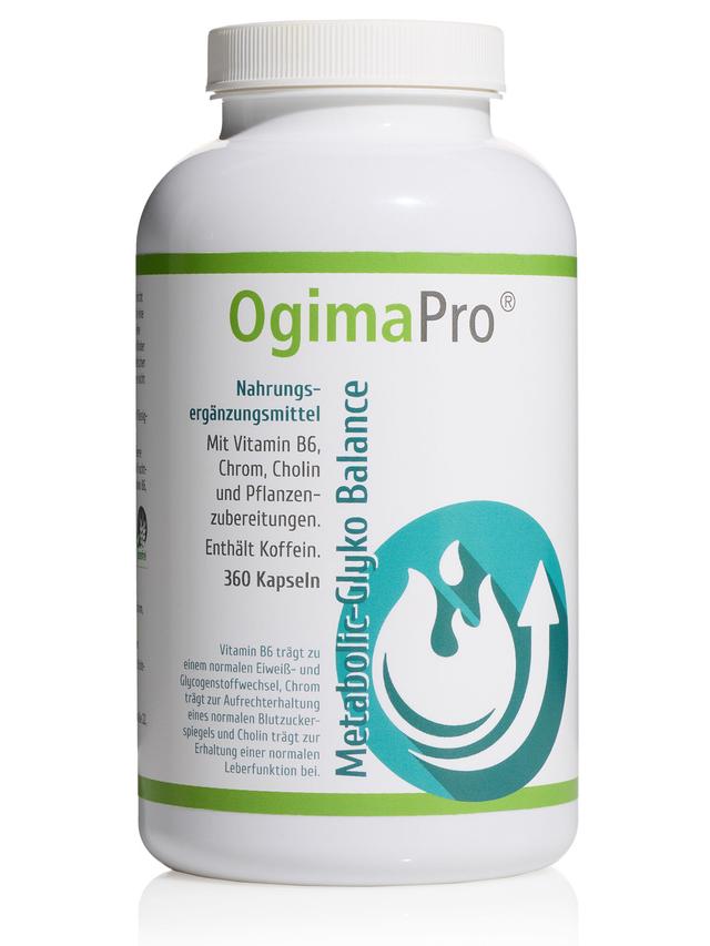 Produktbild von "Metabolic-Glyko Balance" mit wertvollen Pflanzenstoffen & Cholin, Kapseln, 6-Monatsvorrat