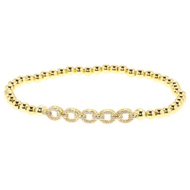 Produktbild Armband "Glam of Rome", 76 Zirkonia, flexibel tragbar