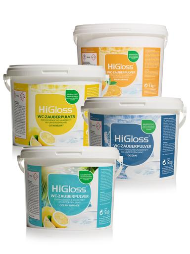 Produktbild WC-Pulver mit Schmutzfinder auf Sauerstoffbasis, 5 kg