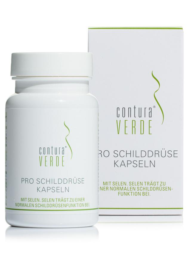 Produktbild von "Pro Schilddrüse" mit Selen, Kapseln, 3-Monatsvorrat - Abo