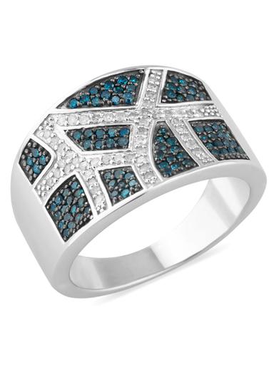 Produktbild Brillant-Ring, ges. 0,57 ct., Silber 925 rhodiniert