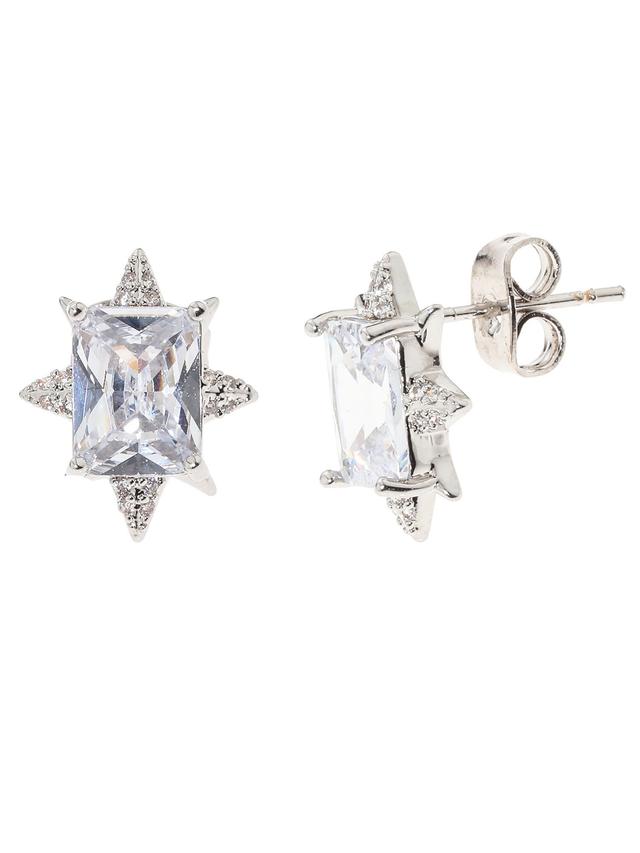 Produktbild von Ohrstecker "VIP", Zirkonia, ca. 5,6 ct.,rhodiniert