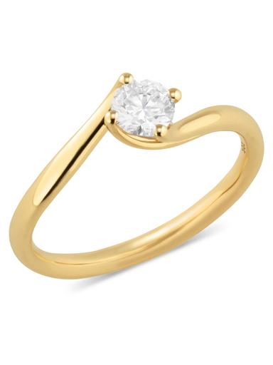 Produktbild Brillant-Ring, 0,5 ct., LG, Gold 585 poliert