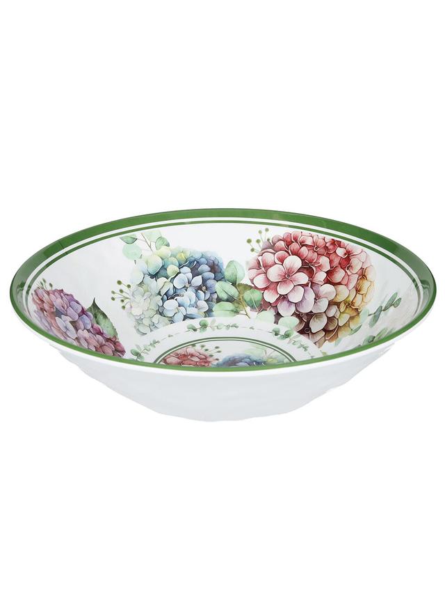 Produktbild von BRANDANI Servierschüssel "Flora" Melamin, Hortensien, BPA-frei, 28 cm