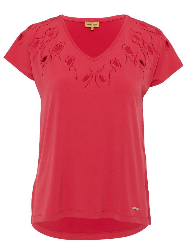 Produktbild von Frenchjersey Shirt mit Cut Out Effekt