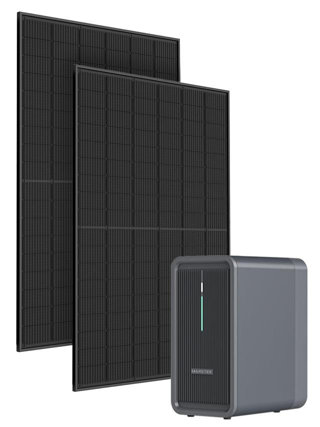 Produktbild von All-In-One Balkonkraftwerk Set, inkl. Speicher, 830 W/800 W