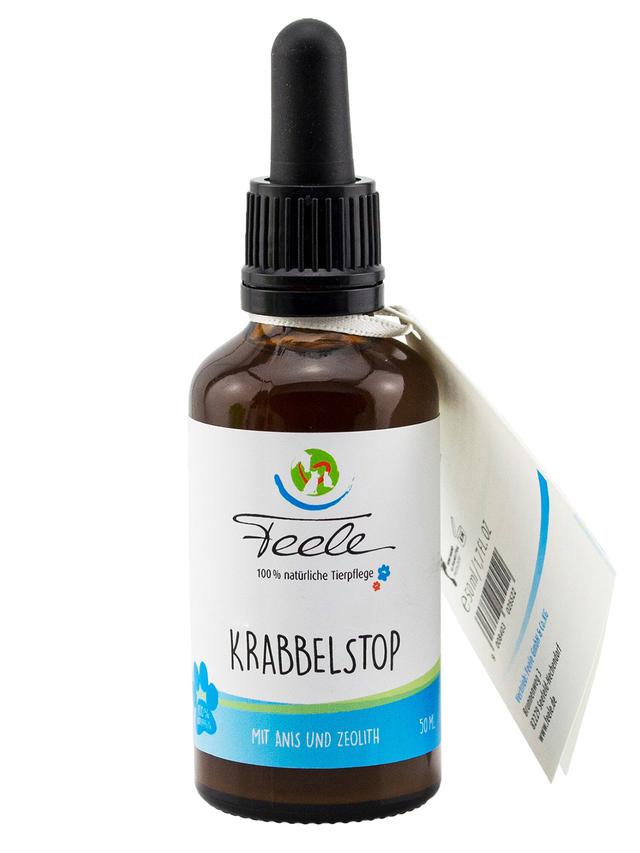 Produktbild von Feele Milben- und Flohschutz "Krabbelstop" 100 % natürlich, Welpen geeignet, 50 ml