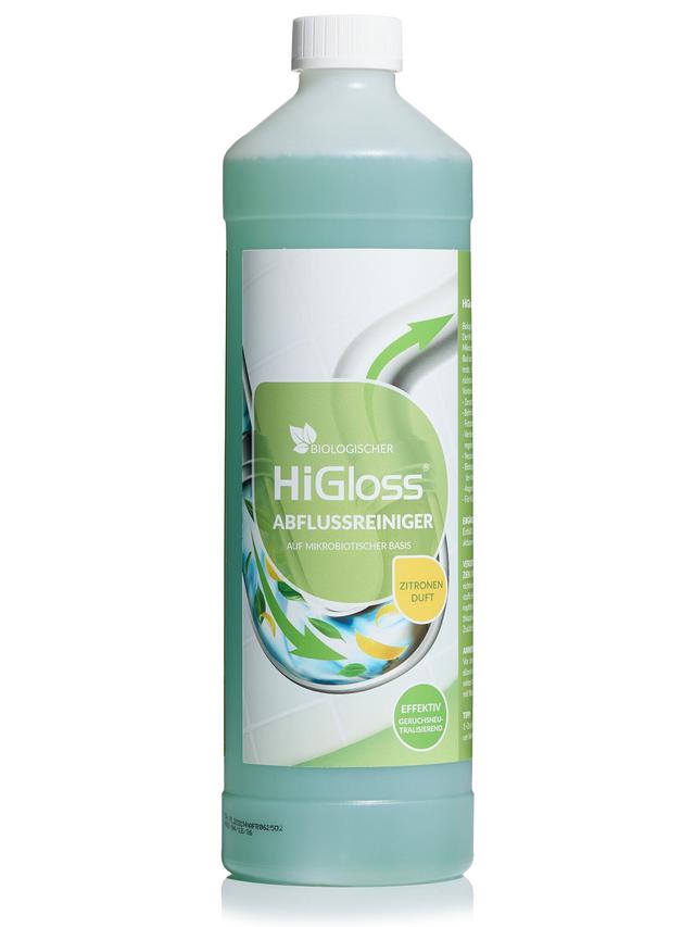 Produktbild von Abflussreiniger auf mikrobiotischer Basis, Zitronenduft, 1 l