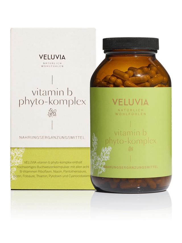 Produktbild von "vitamin b phyto-komplex" mit Buchweizenkeimpulver, Kapseln, 6-Monatsvorrat – Abo