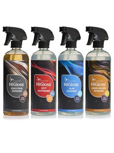 Produktbild Reinigungsmittel-Set ohne Chemie, Physikalische Reiniger, 4er-Set