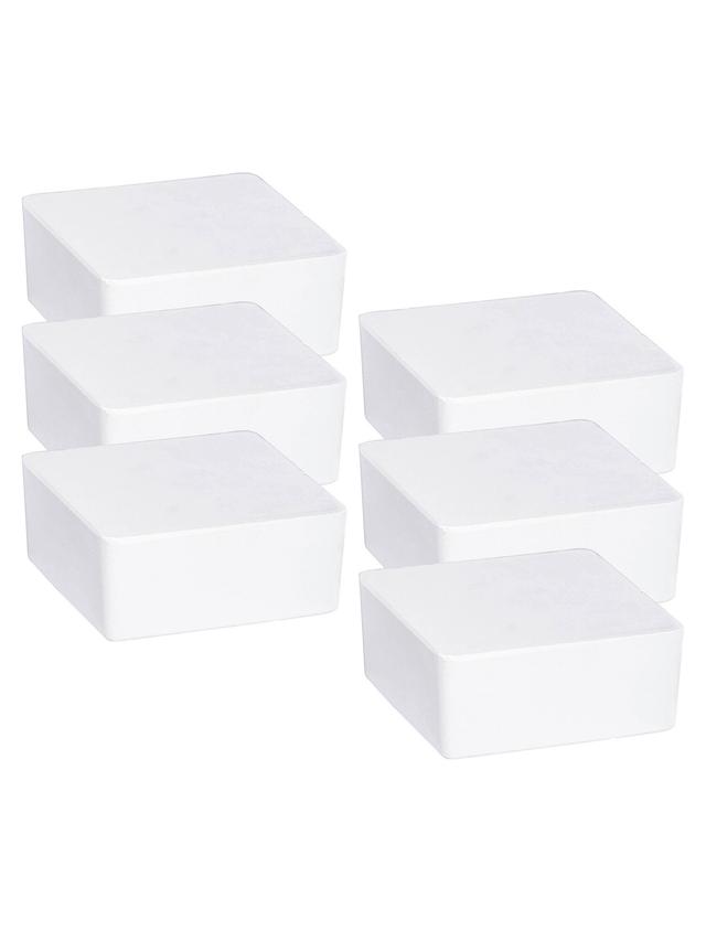 Produktbild von Raumentfeuchter "Cube" Nachfüllpackung, für bis 40 qm2, rechteckig, gegen Feuchtigkeit und Gerüche, 6er-Set, 3000 g