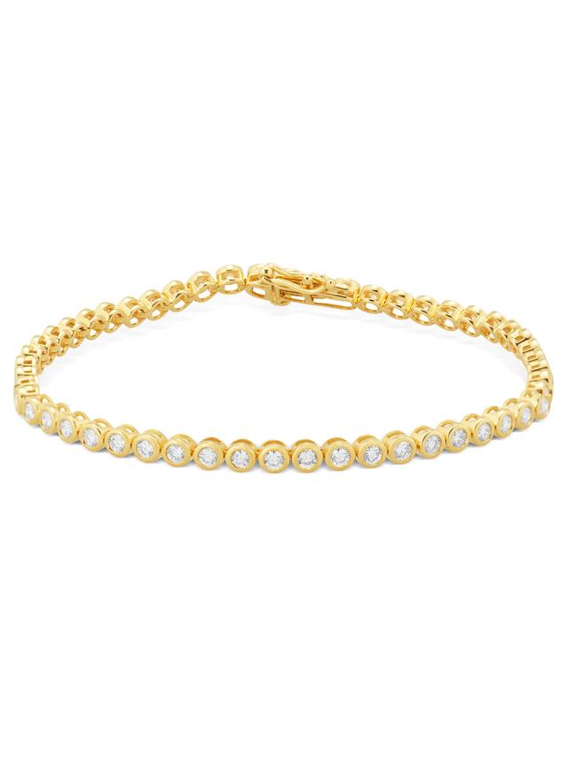 Produktbild von Diamant-Armband, LG, ges. ca. 3,0 ct., Brillant, Silber 925, rhodiniert oder vergoldet