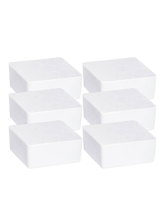 Produktbild von Raumentfeuchter "Cube" oder "Drop" Nachfüllpackung, für bis 80 qm2, rechteckig, gegen Feuchtigkeit und Gerüche, 6er-Set, 6000 g