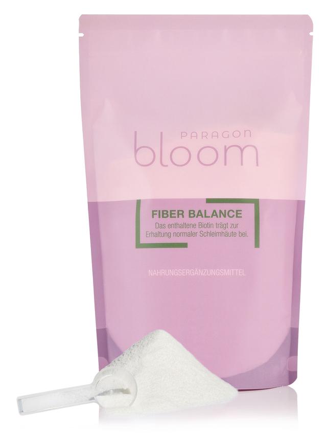 Produktbild von "Fiber Balance" mit einem teilhydrolysiertem Guarkernmehl Sunfiber®, Pulver, Monatsvorrat, 300 g