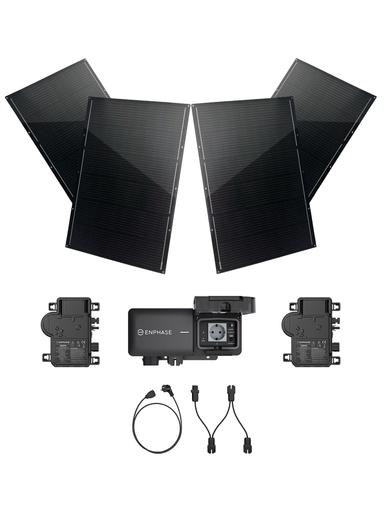 Produktbild Balkonkraftwerk "Flex" mit Enphase IQ Balcony Wi-Fi Kit, 800 W