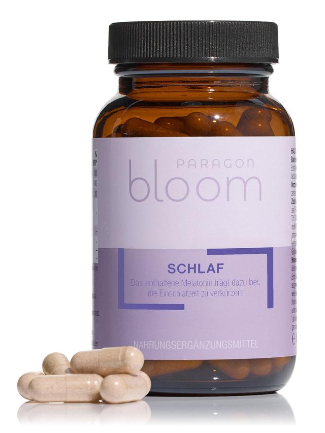 Produktbild von "Schlaf" mit einer Safran-Bakterienmischung, Kapseln, 3-Monatsvorrat