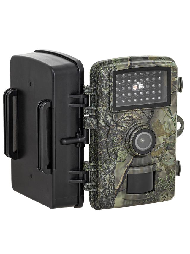 Produktbild von Wildkamera mit Nachtsicht, Bewegungsmelder, Wärmesensor, 16 MP mit Full HD