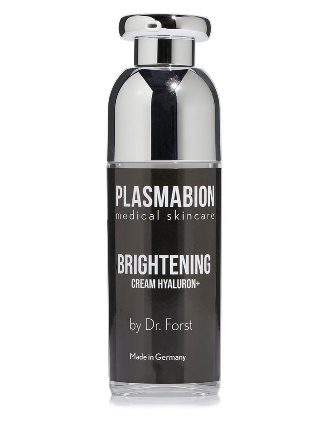 Produktbild von Gesichtscreme "Brightening Cream Hyaluron+" Pflege bei Pigmentflecken, mit Vitamin C & Ferulasäure, 30 ml