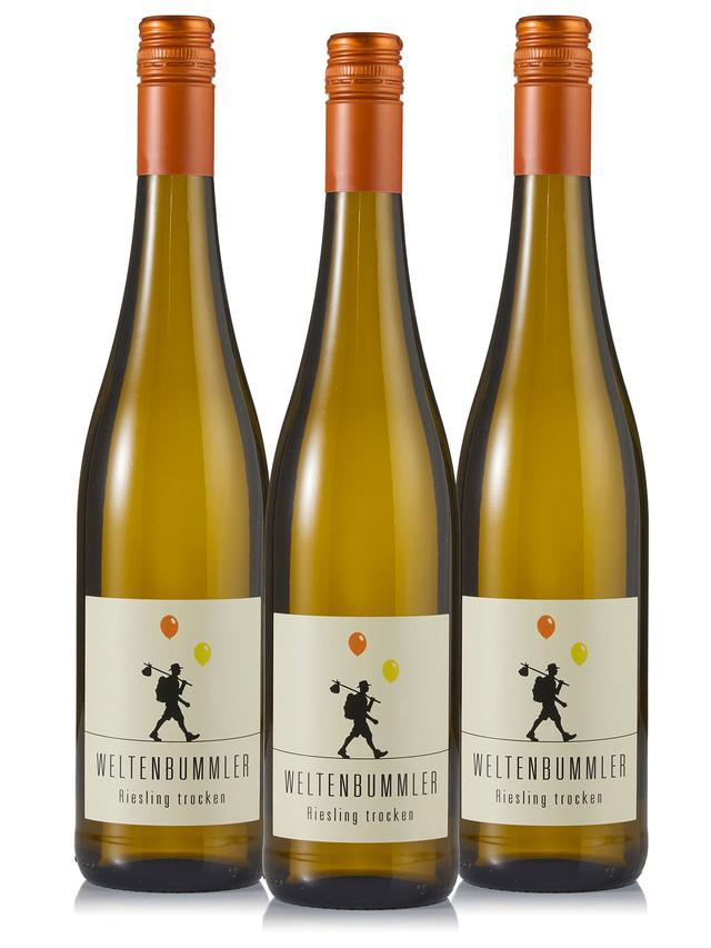 Produktbild von Weingut Christoph Koenen Weißwein "Weltenbummler" 2023 Riesling, trocken, 11,5 % Vol., 3x 0,75 l